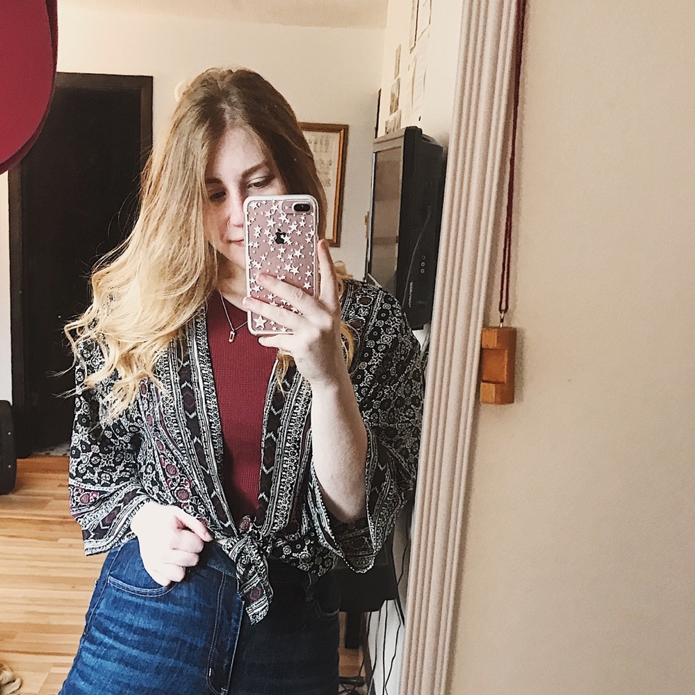 Boho Express Kimono-Style Top